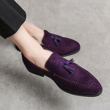 The TT1 - Tassel Leather Loafers For Men - Ashour Shoes