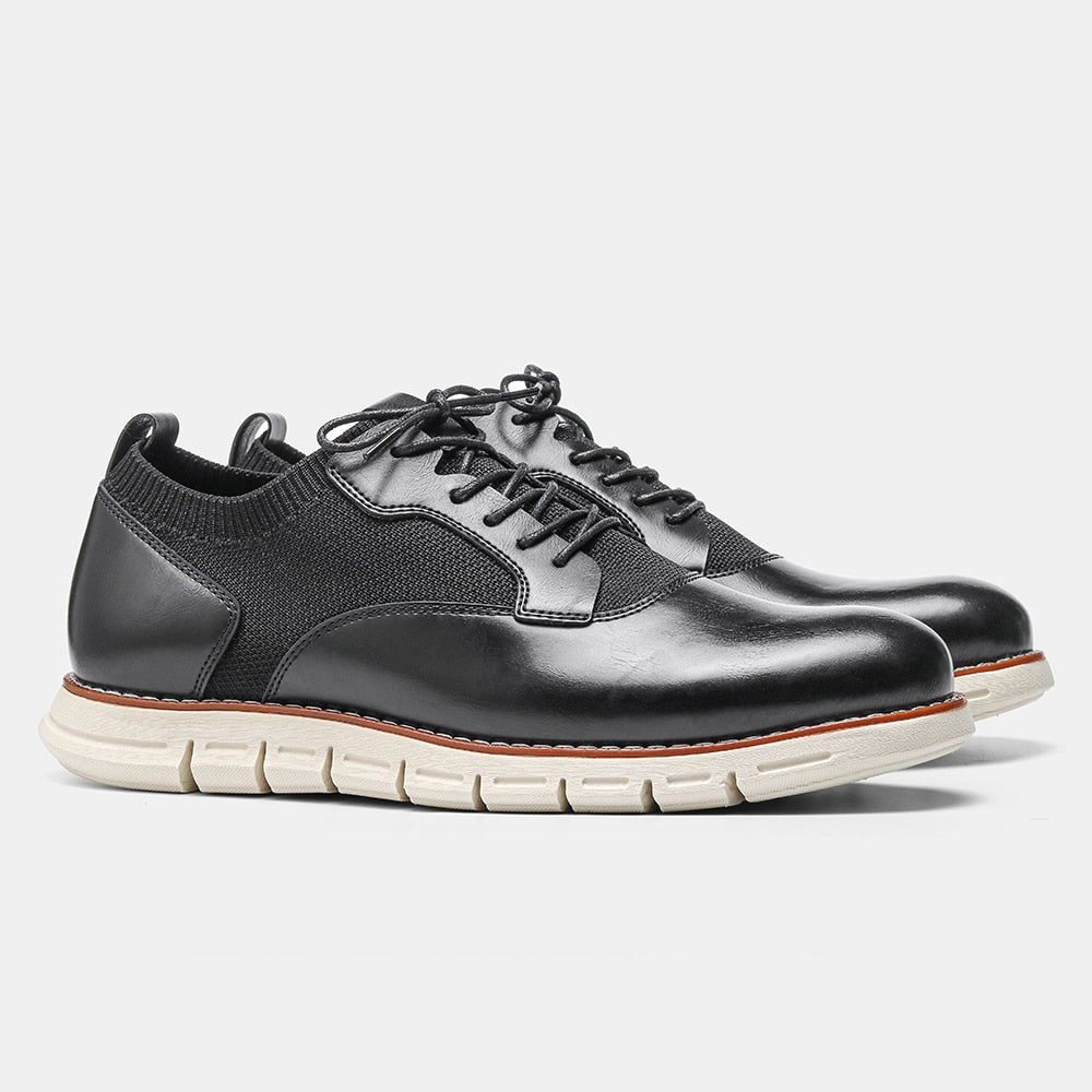 Tirolese - Leather brogue Dress Sneakers For Men (Oxford Inspired) - Ashour Shoes