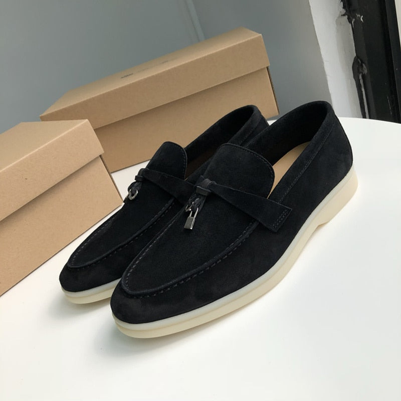 L'angelina - Casual Suede Leather Loafers For Women