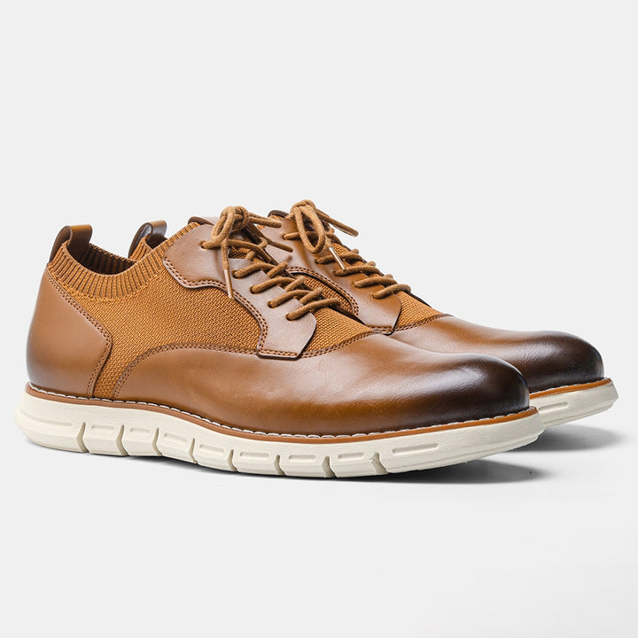 Tirolese - Leather brogue Dress Sneakers For Men (Oxford Inspired) - Ashour Shoes