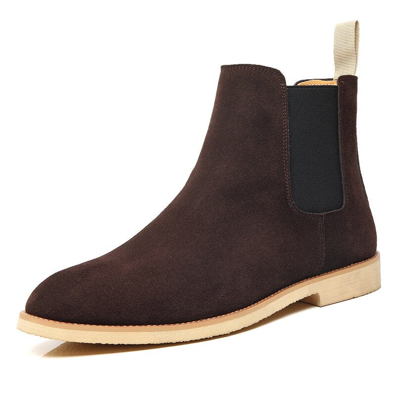 Bolzaney - Classic Suede Chelsea Boots For Men