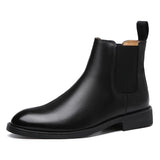 La annata - Elegant Chelsea Leather Boots For Men - Ashour Shoes
