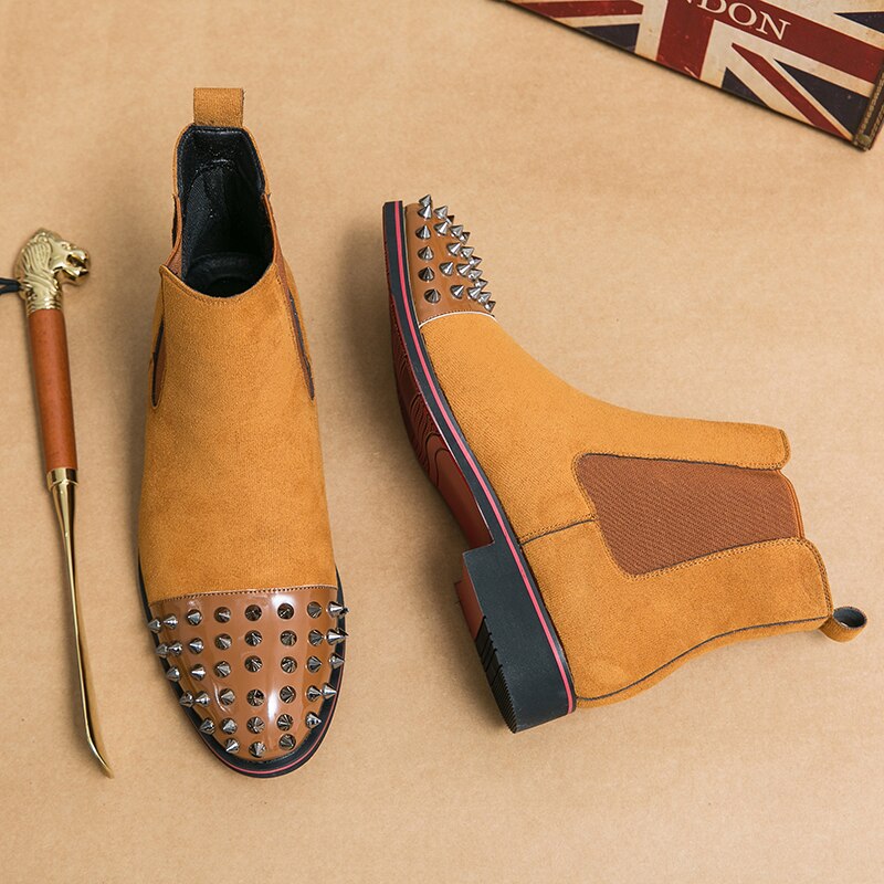 Bolzaney - Classic Suede Chelsea Boots For Men