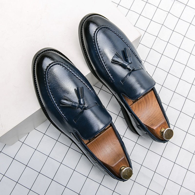 la CC - Classic Classy Tassel Loafers For Men - Ashour Shoes