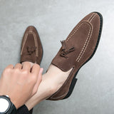 The TT1 - Tassel Leather Loafers For Men - Ashour Shoes