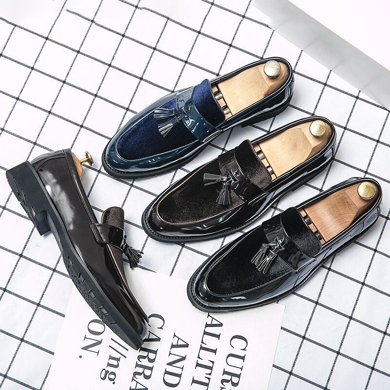 il Lusso Original - Elegant Leather tassel loafers Loafers for Men - Ashour Shoes