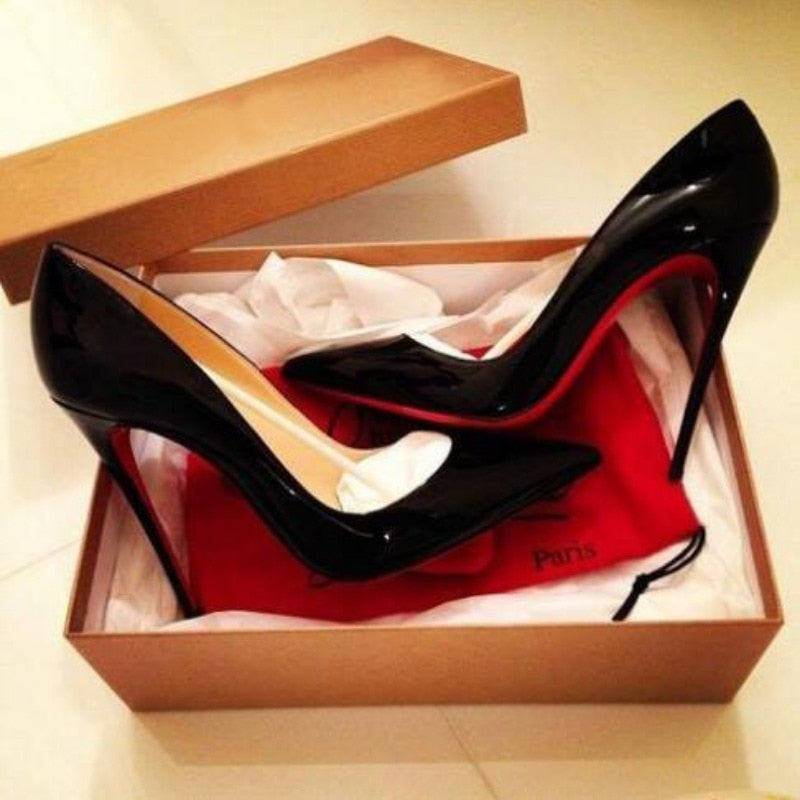 The cMore - Red Bottom High Heel Pumps for Women - Ashour Shoes