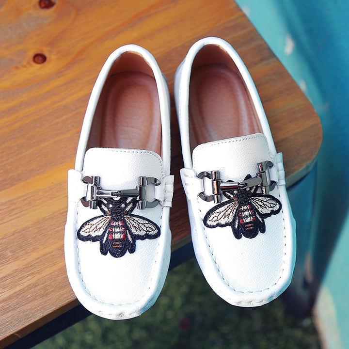 Luxury Leather Loafers For Kids - Children's Loafers - Ashour Shoes