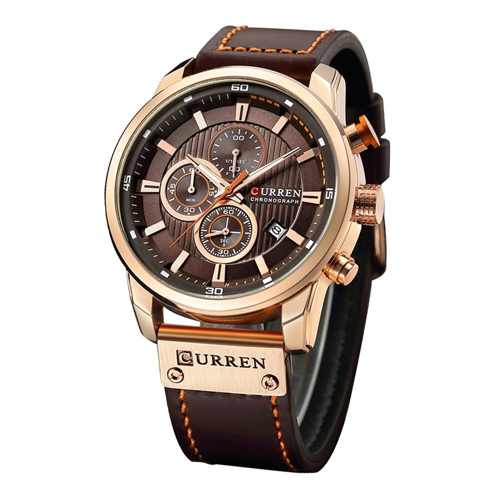 The CURREN- Elegant Design Handmade Luxury Watch For Men (limited time) - Ashour Shoes