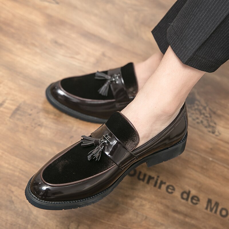 il Lusso Original - Elegant Leather tassel loafers Loafers for Men - Ashour Shoes