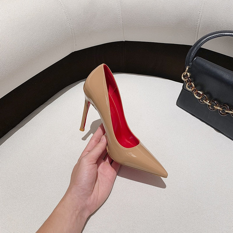 The cMore - Red Bottom High Heel Pumps for Women - Ashour Shoes