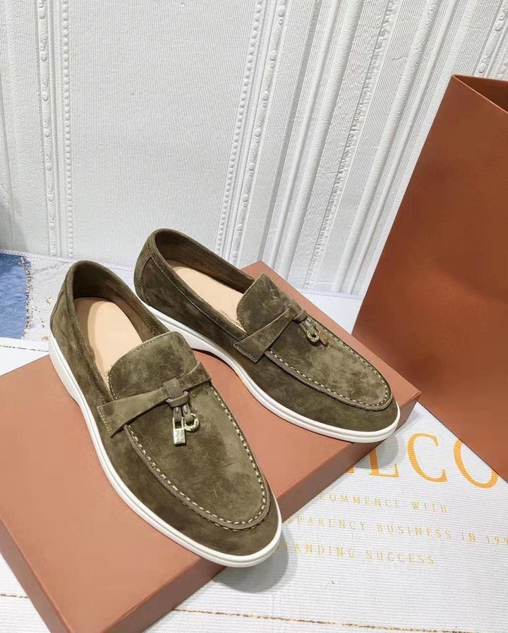 L'angelina - Casual Suede Leather Loafers For Women