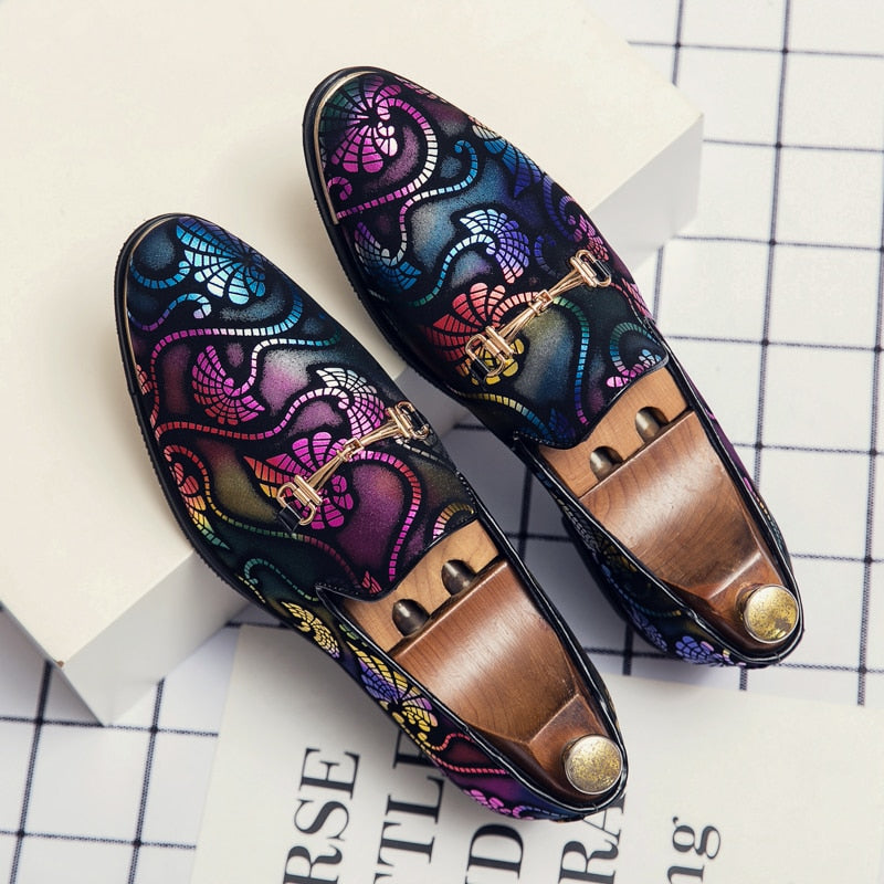 La festa - Unique Colored Loafers For Men