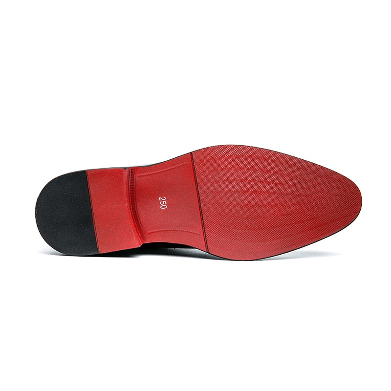 Below $100 Red bottom dress shoes for men – Ashour Shoes