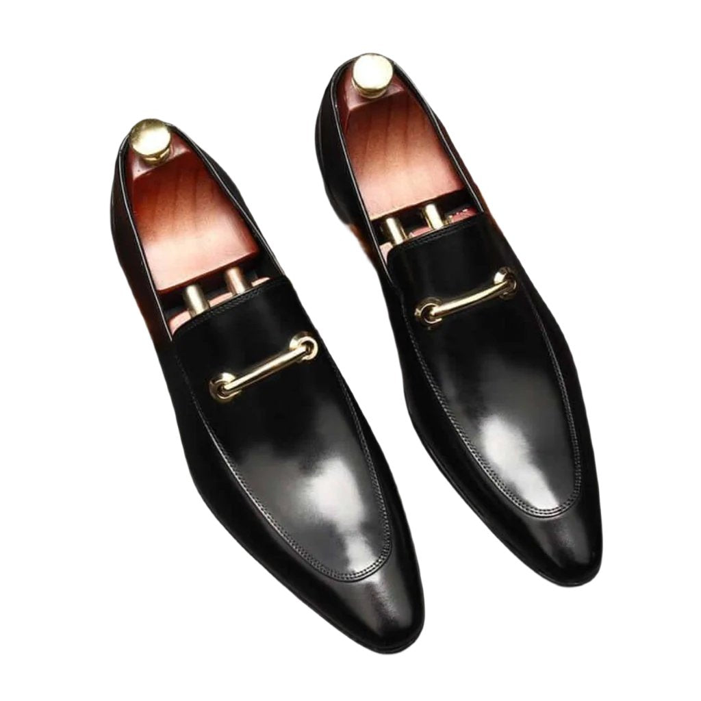 il Lusso Elegance - Italian Style Genuine Leather Loafers for Men Black / 12US/11UK/45EU il Lusso Elegance - Italian Style Genuine Leather Loafers for Men Black / 12US/11UK/45EU
