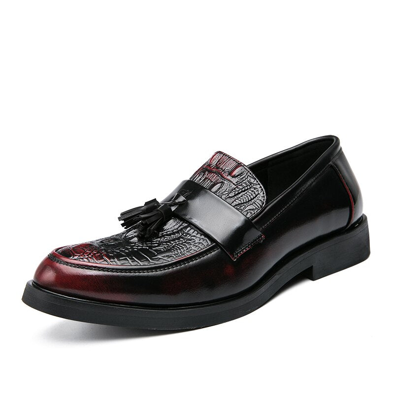 Volcanissimo 2 - Tassel Loafers loafers for men (crocodile pattern)