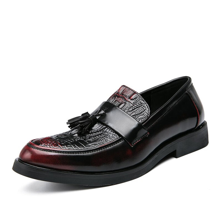 Volcanissimo 2 - Tassel Loafers loafers for men (crocodile pattern) - Ashour Shoes