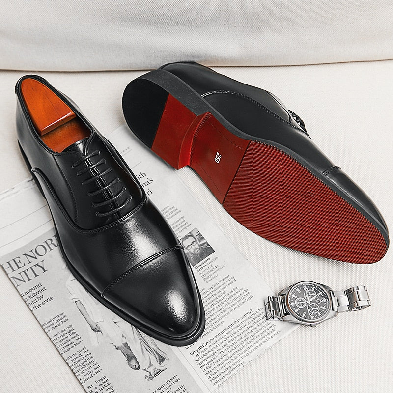Il Rosso 2 Red Bottom Sole Oxford Dress Shoes