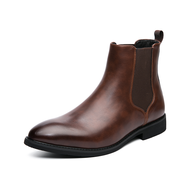 Bolzaney - Classic Suede Chelsea Boots For Men - Ashour Shoes