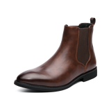 Bolzaney - Classic Suede Chelsea Boots For Men - Ashour Shoes