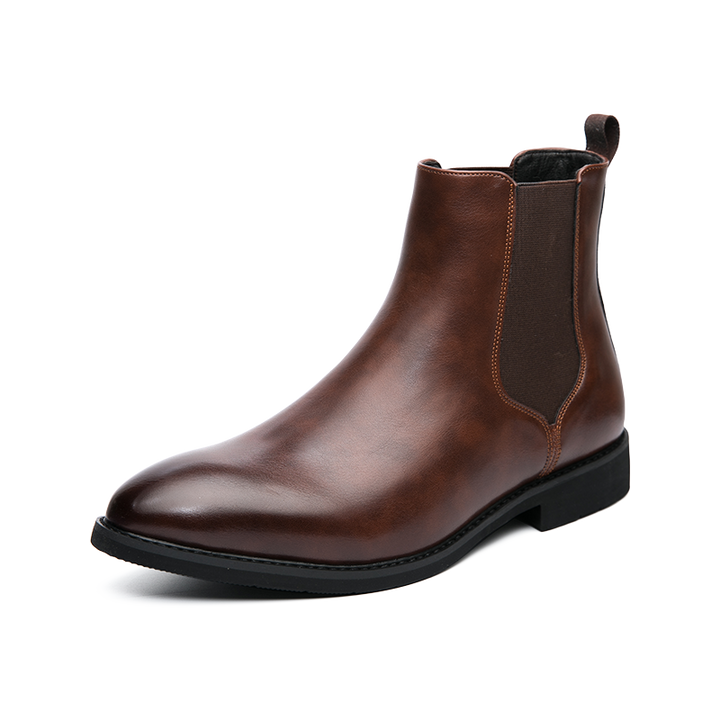 Bolzaney - Classic Suede Chelsea Boots For Men - Ashour Shoes