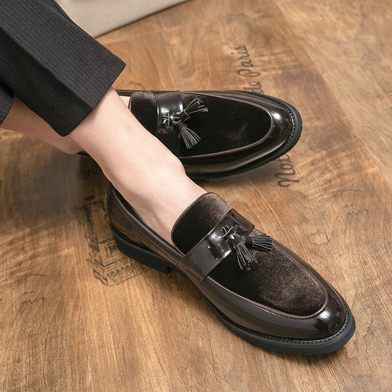 il Lusso Original - Elegant Leather tassel loafers Loafers for Men - Ashour Shoes