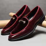 il Lusso - Patent Leather Loafers/Moccasins for Men( Best seller) - Ashour Shoes