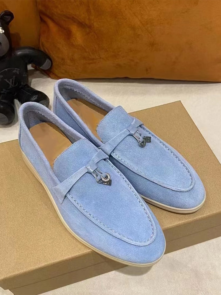 L'angelina - Casual Suede Leather Loafers For Women