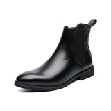 Bolzaney - Classic Suede Chelsea Boots For Men - Ashour Shoes