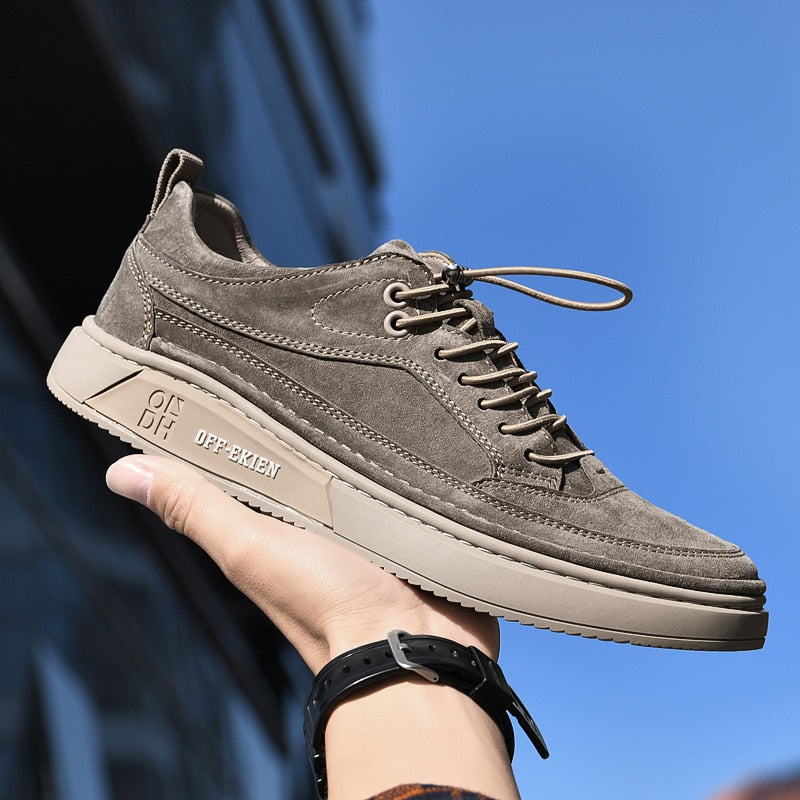 The Toscano - Genuine Leather Casual Sneakers