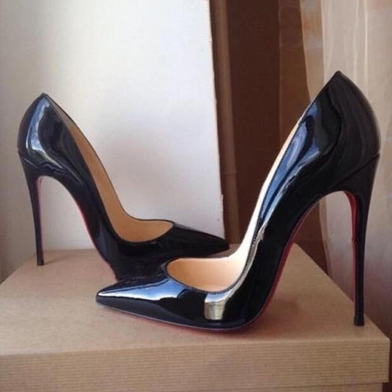 The cMore - Red Bottom High Heel Pumps for Women - Ashour Shoes