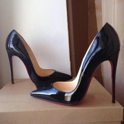 The cMore - Red Bottom High Heel Pumps for Women