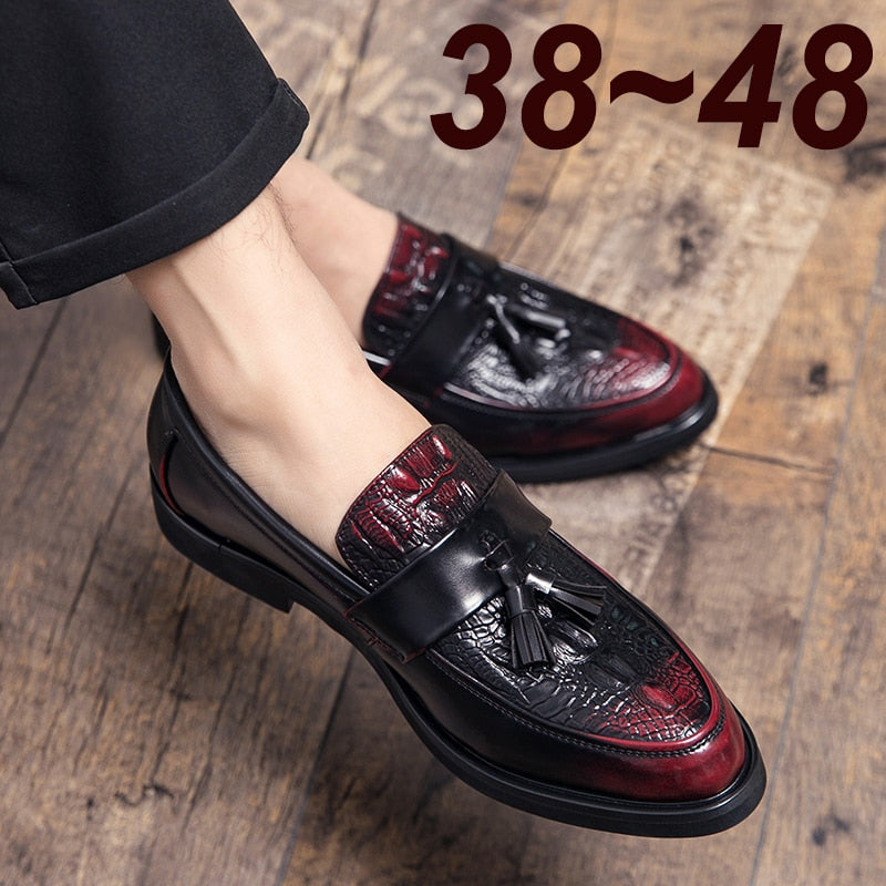 Volcanissimo 2 - Tassel Loafers loafers for men (crocodile pattern)