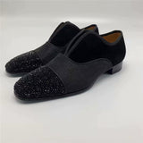 Rossi Luxx - Unique Red bottom sole Genuine Leather loafers for men