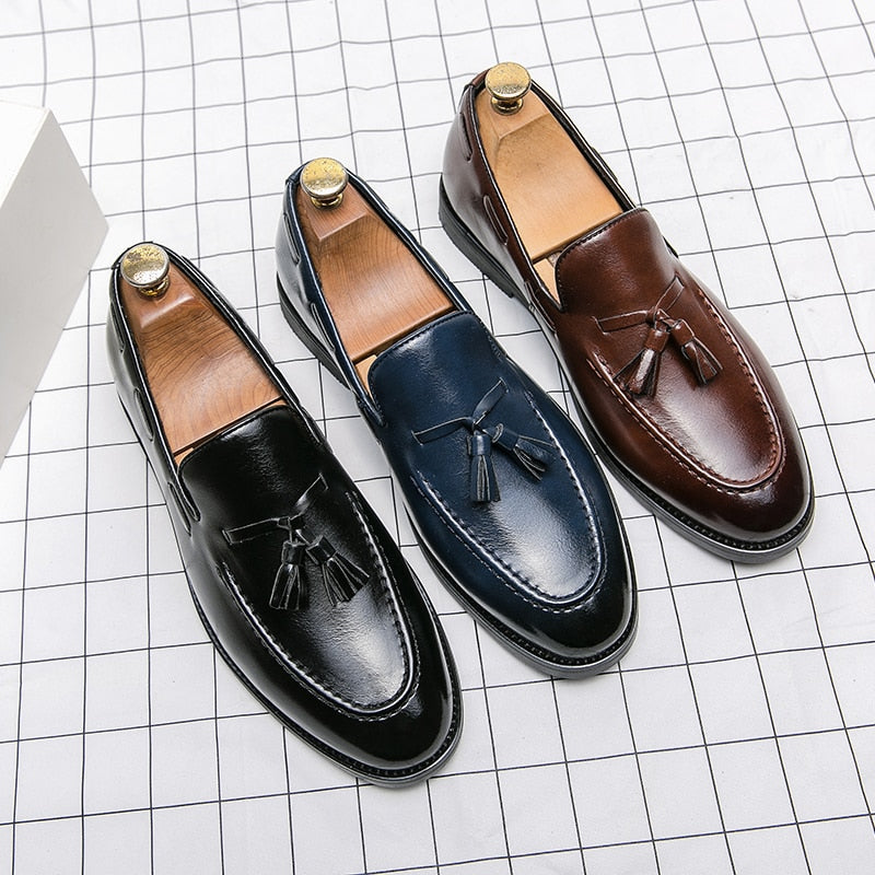 la CC - Classic Classy Tassel Loafers For Men - Ashour Shoes