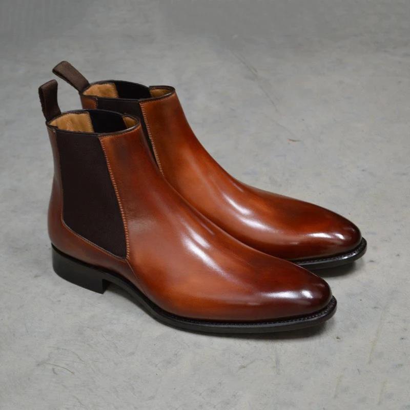 il Marroni - Classic Leather Chelsea Boots