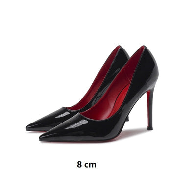 Starry - Luxury Red Bottom Patent Leather High Heels Shoes For Women