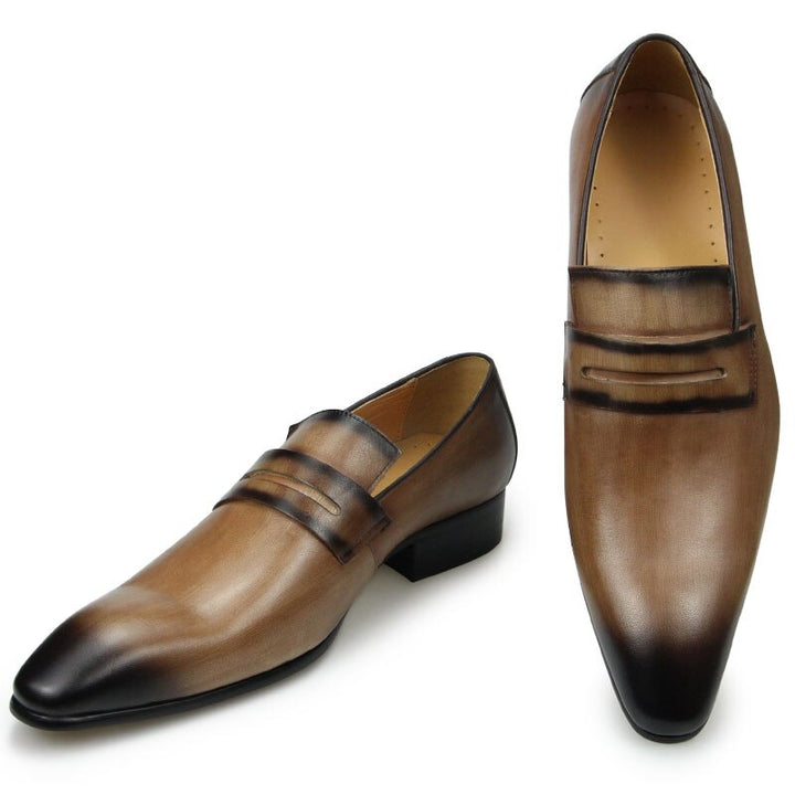 il Lusso 4 - Fashionable Genuine Leather Loafers For Men - Ashour Shoes