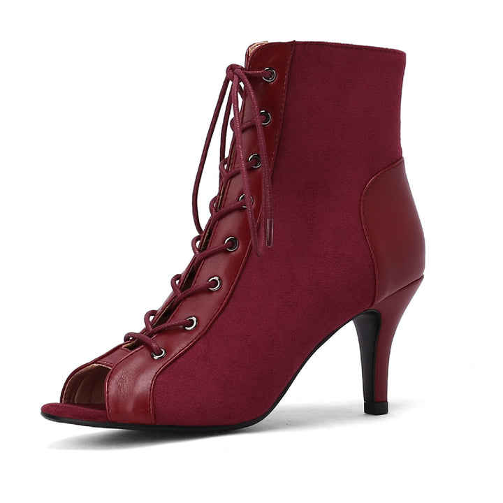 La Latina - Stiletto Leather Boots For Women - Ashour Shoes