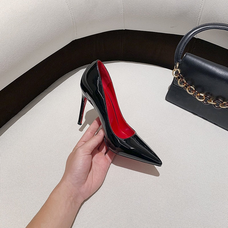 The cMore - Red Bottom High Heel Pumps for Women - Ashour Shoes