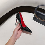 The cMore - Red Bottom High Heel Pumps for Women - Ashour Shoes