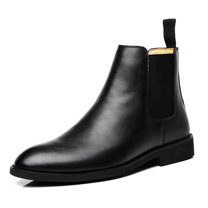 La annata - Elegant Chelsea Leather Boots For Men