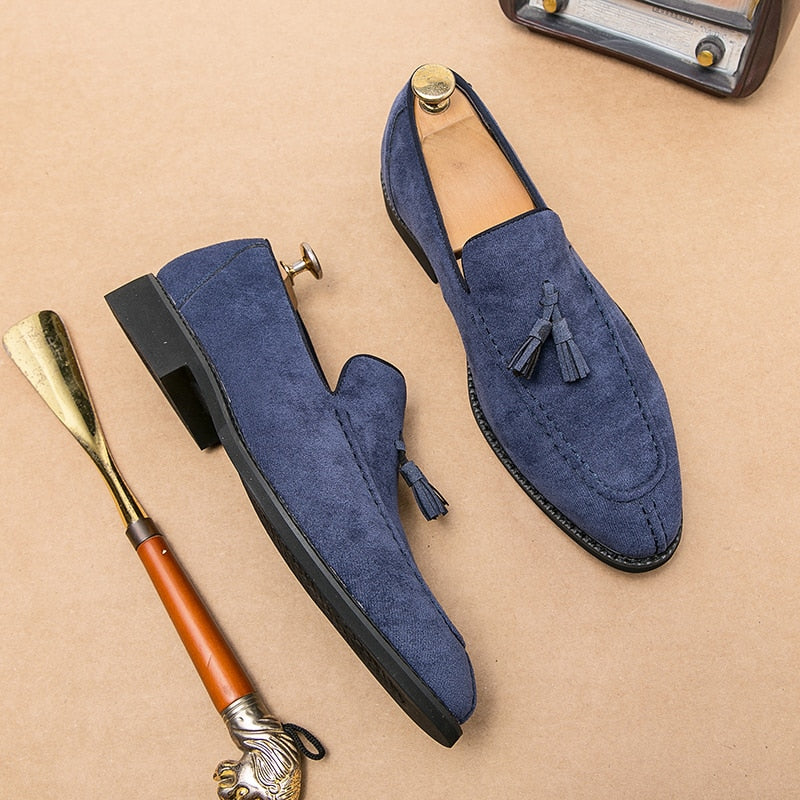 The TT1 - Tassel Leather Loafers For Men - Ashour Shoes