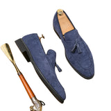The TT1 - Tassel Leather Loafers For Men - Ashour Shoes