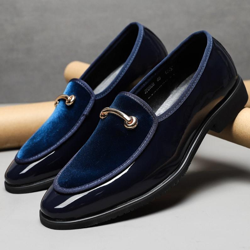 il Lusso - Patent Leather Loafers/Moccasins for Men( Best seller) - Ashour Shoes