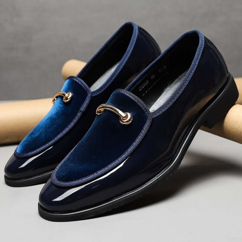 il Lusso - Original Italian Style Elegant Leather Loafers for Men (Dress Shoes)