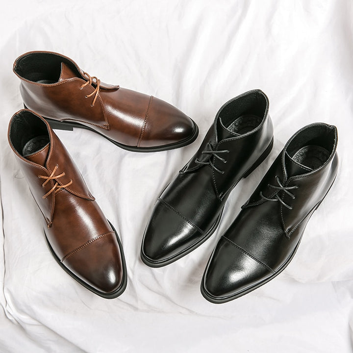 The Mislawa2 - Leather Boots For Men