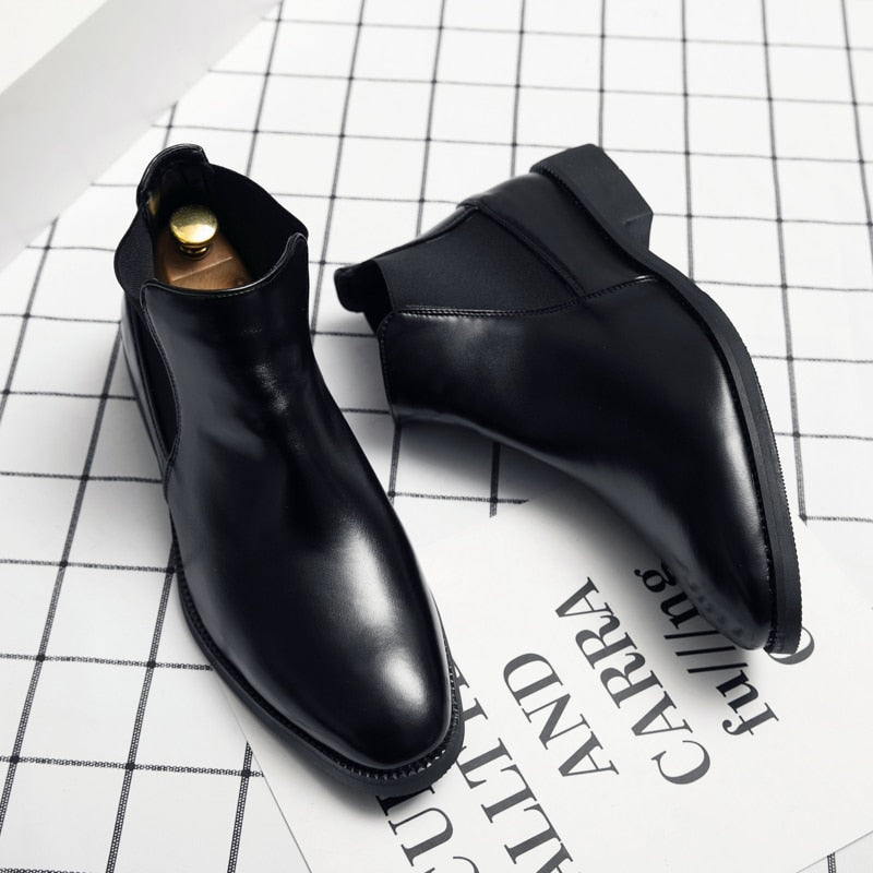 il Marroni - Classic Leather Chelsea Boots