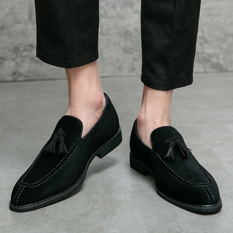 The TT1 - Tassel Leather Loafers For Men - Ashour Shoes