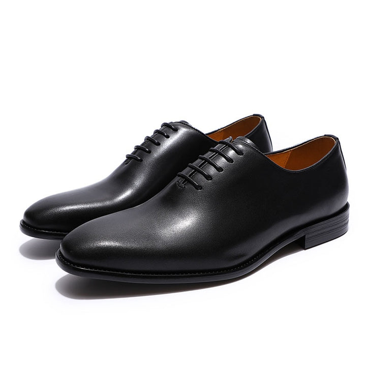 Ardito 2 - Whole Cut Men's Leather Oxford Dress Shoes - Ashour Shoes